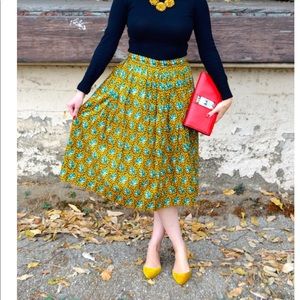 J crew ratti elephant skirt